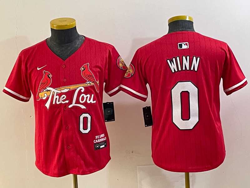 Youth St Louis Cardinals #0 Masyn Winn Red 2024 City Connect Limited Stitched Baseball Jersey,We sell and wholesale Youth St Louis Cardinals #0 Masyn Winn Red 2024 City Connect Limited Stitched Baseball Jersey on line form chian!